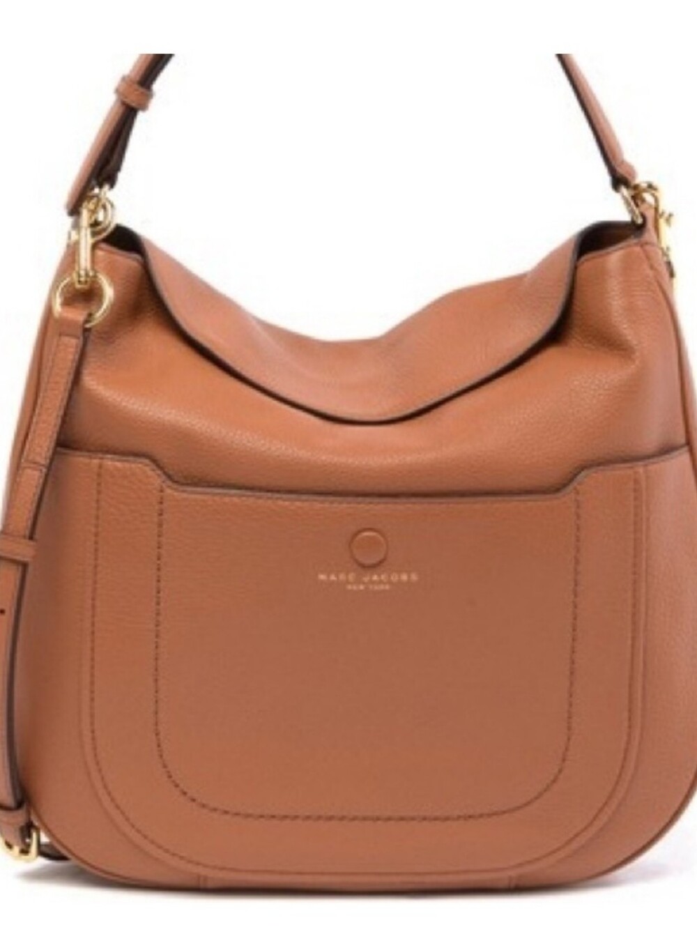Marc Jacobs Empire City Large Brown Leather Hobo Bag🤎